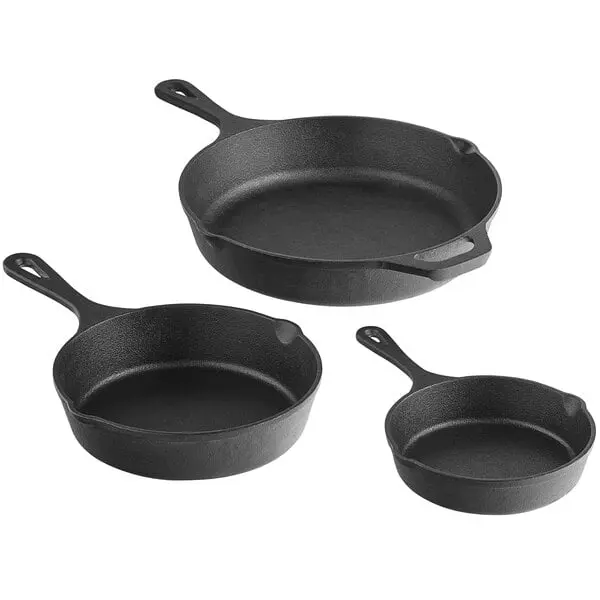 Cast Iron Pan Set