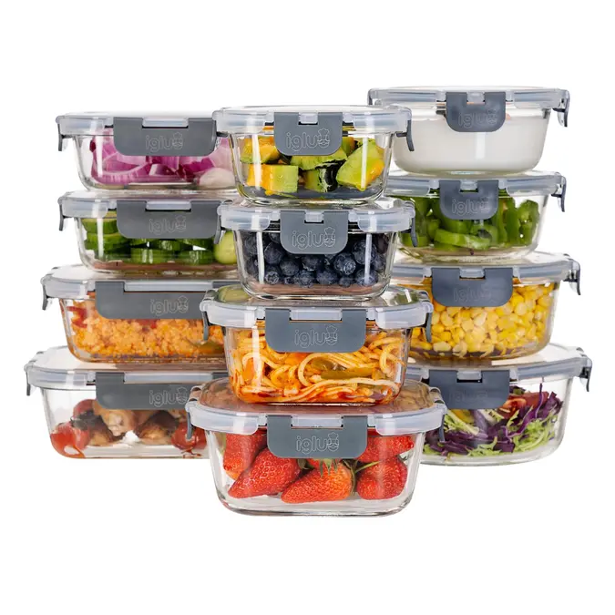 Glass Meal Prep Containers