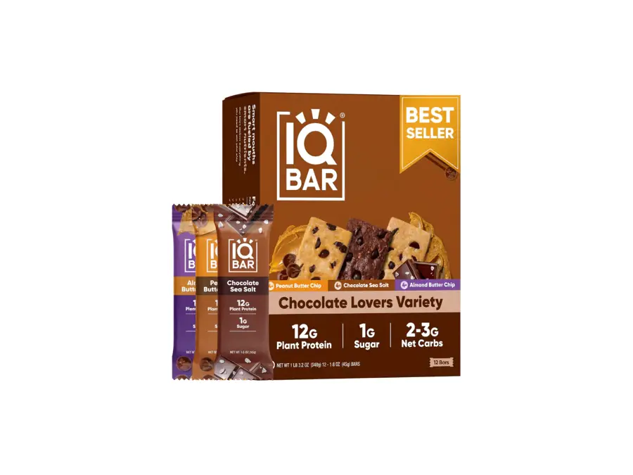 IQBAR Chocolate Lovers Protein Bars