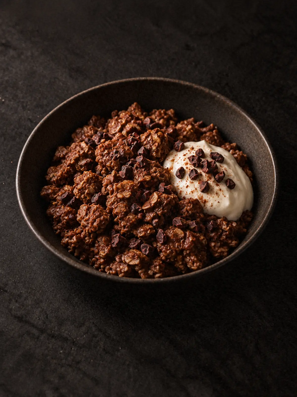 Chocolate Scrambled Oats