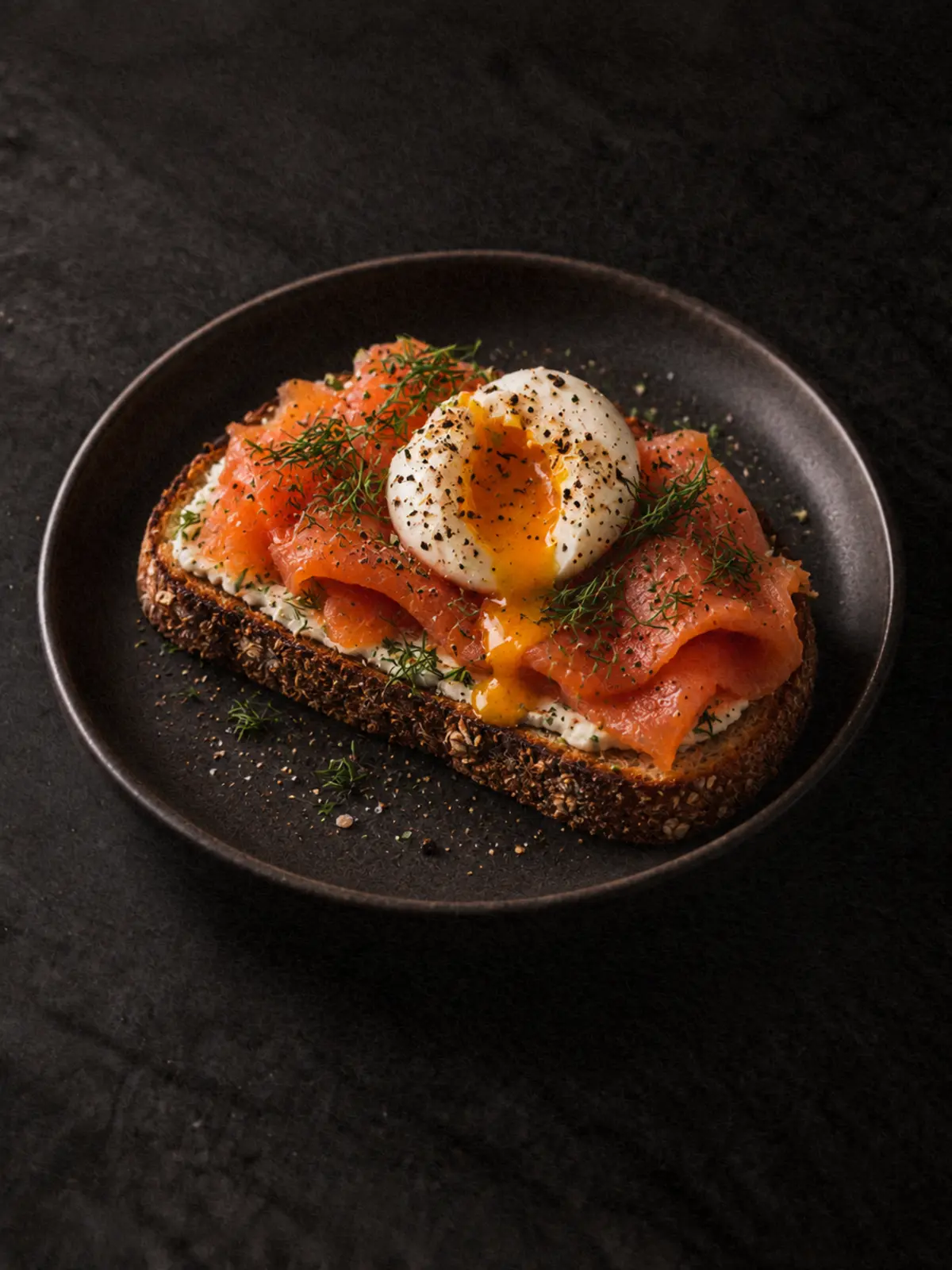 Smoked Salmon & Egg Toast