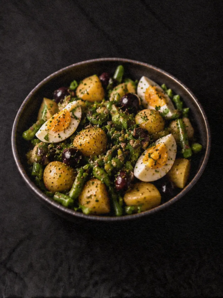 Classic Potato and Green Bean Salad