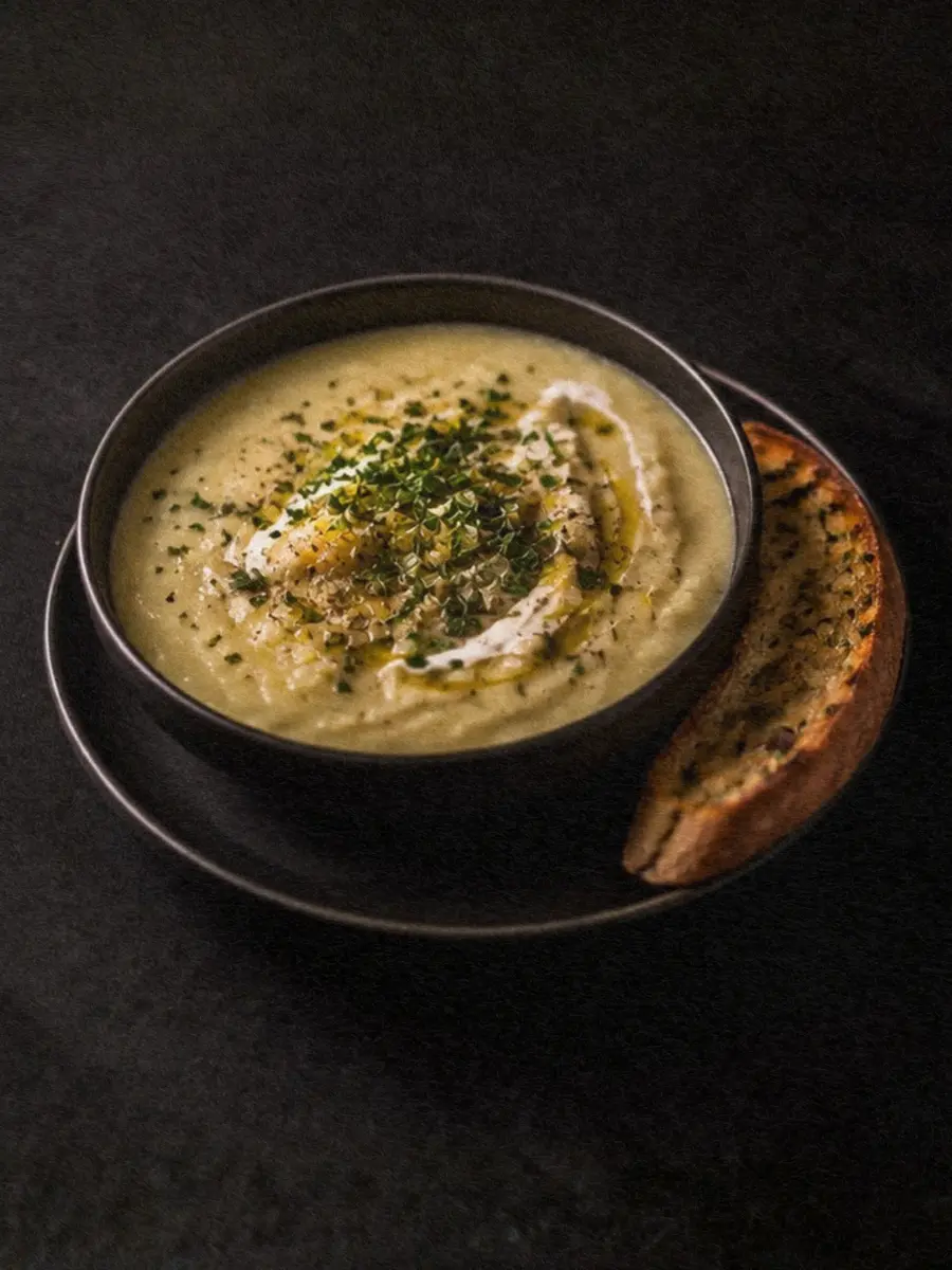 Creamy Potato Leek Soup