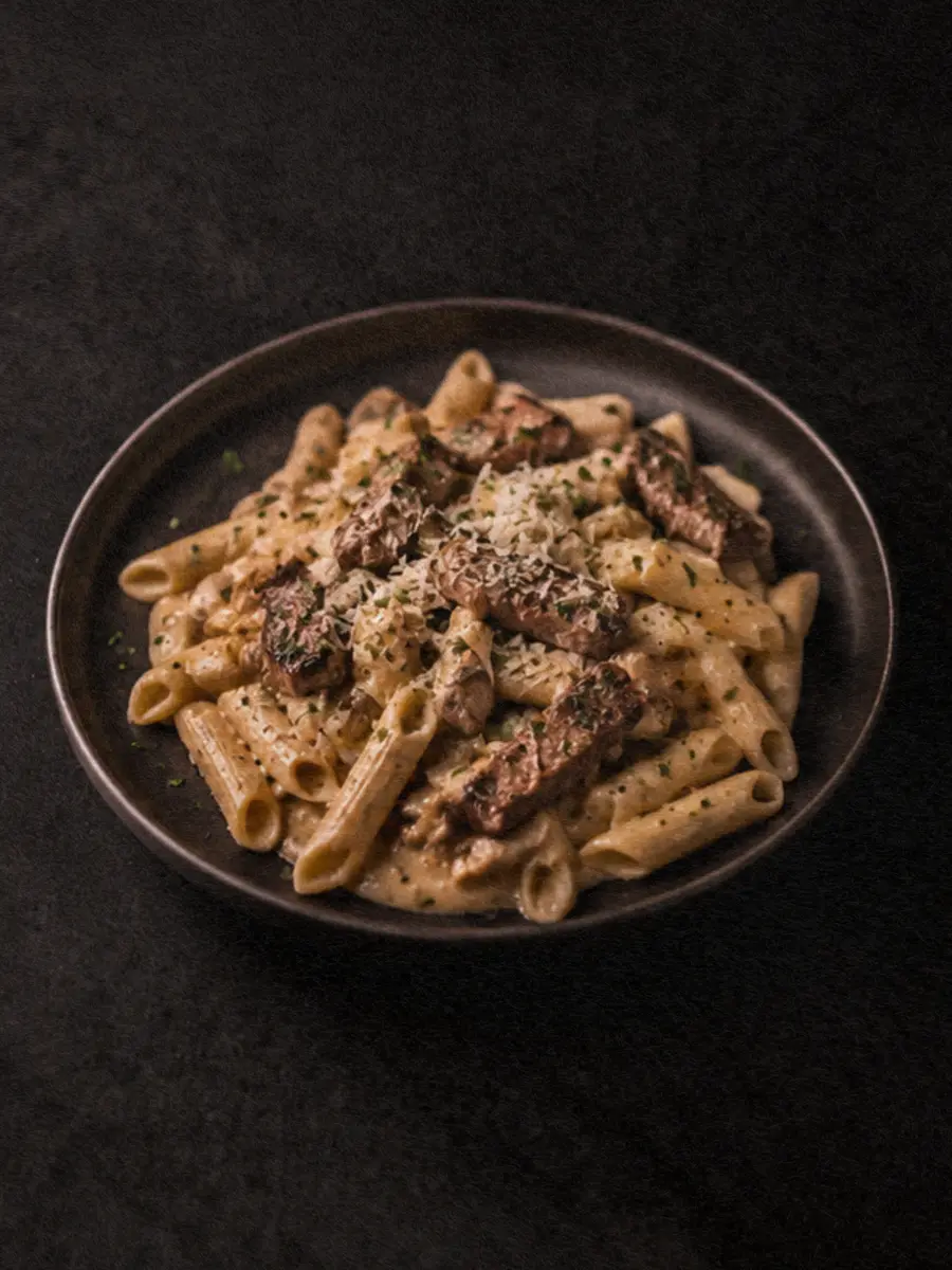 Creamy Steak Pasta