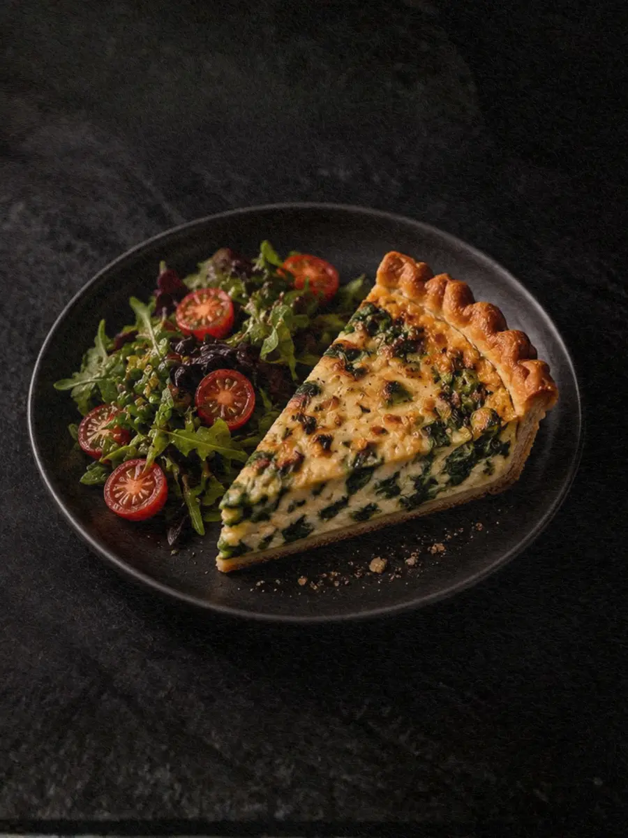 Delicious Spinach Quiche