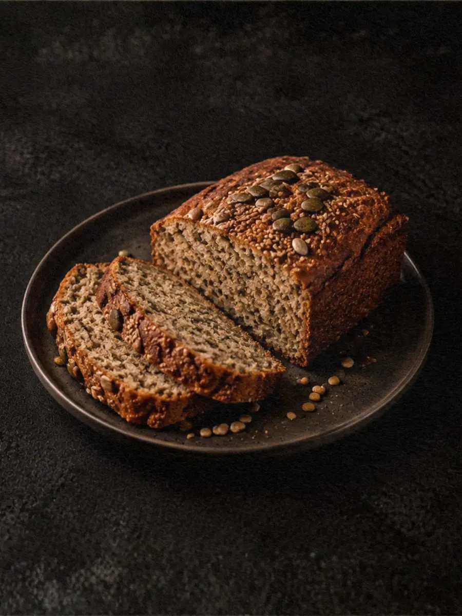 Gluten-Free Lentil Bread