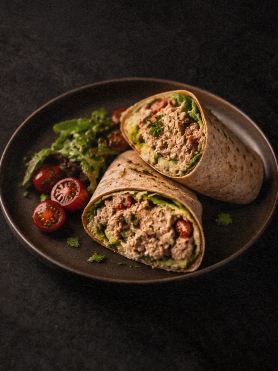 High-Protein Tuna Wrap