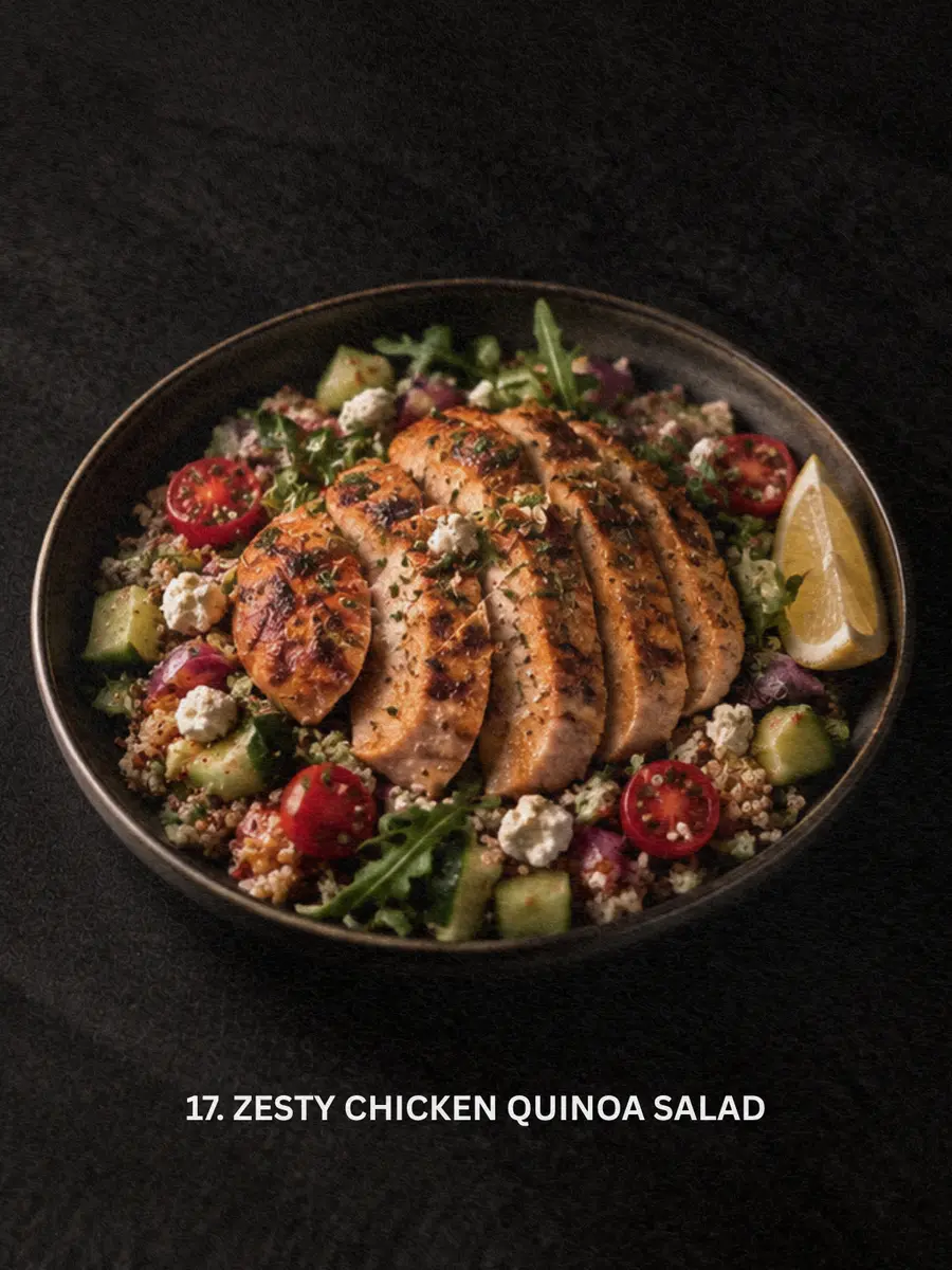 Zesty Chicken Quinoa Salad