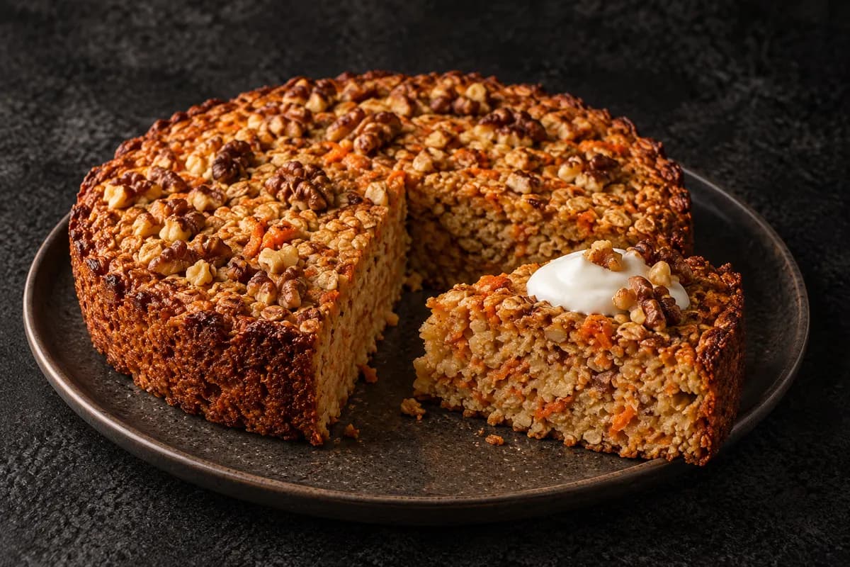 Carrot Cake Baked Oats