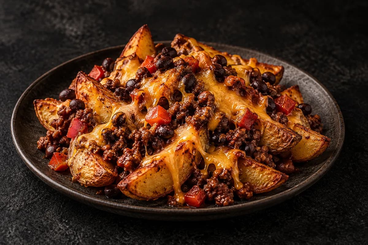 Hearty Beef Loaded Wedges