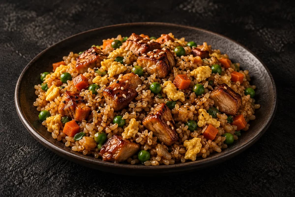 Teriyaki Chicken Fried Rice